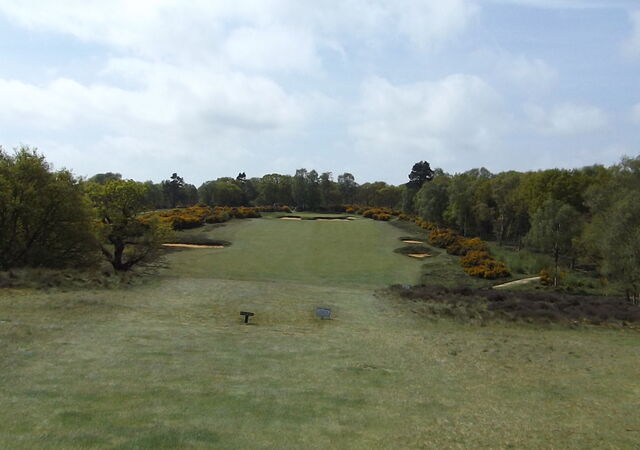 13th hole at Woodbridge